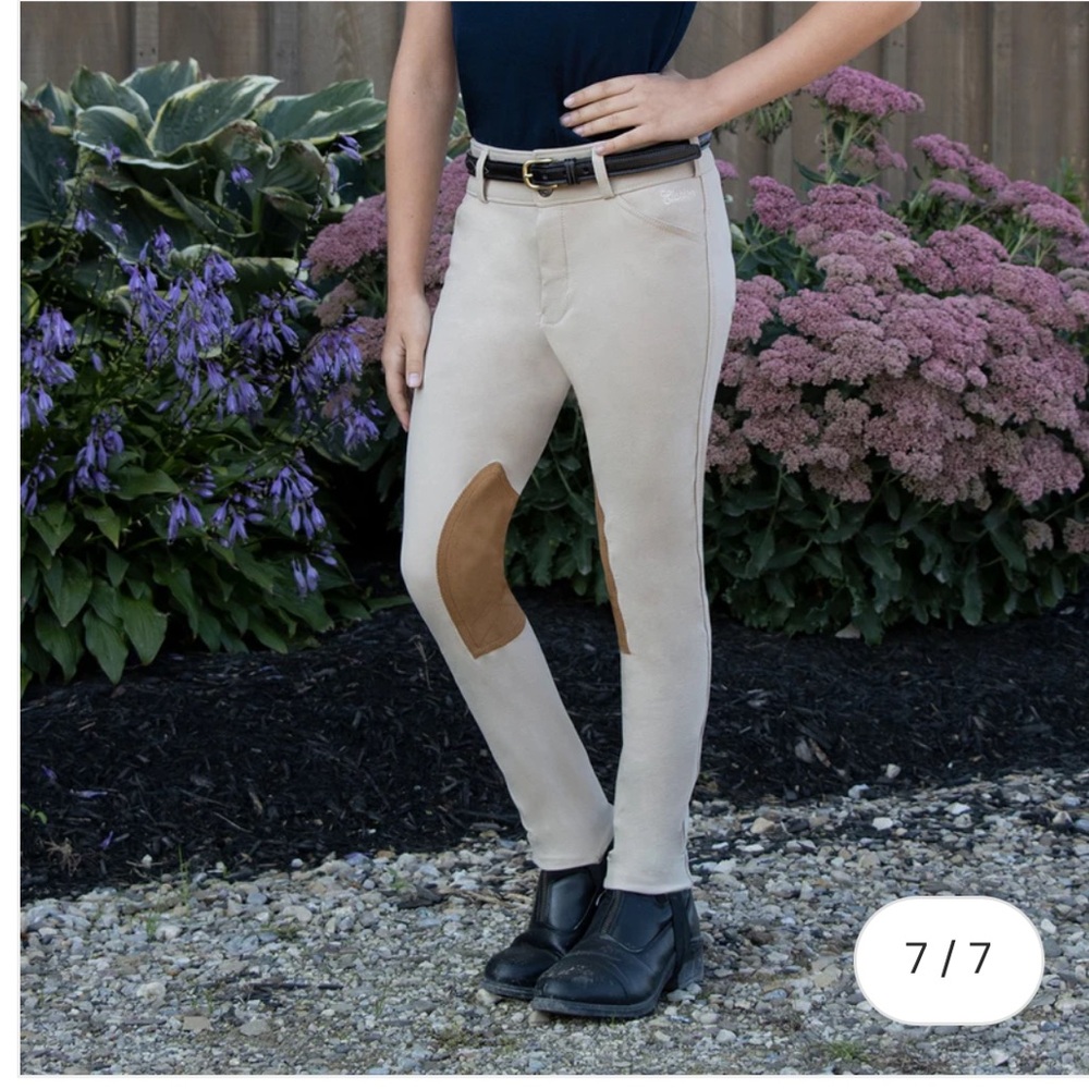 Beige Riding Pants